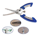 Lure Fishing Cutter Plier Line Scissor Hook Remover Fishing Tackle (Blue)