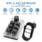 RGB Macro Keyboard Knob 6 Key + 1 Knob Programmable One-handed Mechanical Keypad