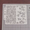Embossing Stamp Flower Painting template Layering Stencils Scrapbooking