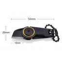 Fordable Multifunction Stainless Steel Tool EDC Mini Cutter Outdoor Key Ring