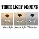 Fashion Hotel Lighting LED Room Decor Bar Lamp Black Modern Pendant Light