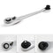 1/4 inch Mini 72 Tooth Ratchet Wrench CR-V Socket Spanner Car Repair Tool Newly