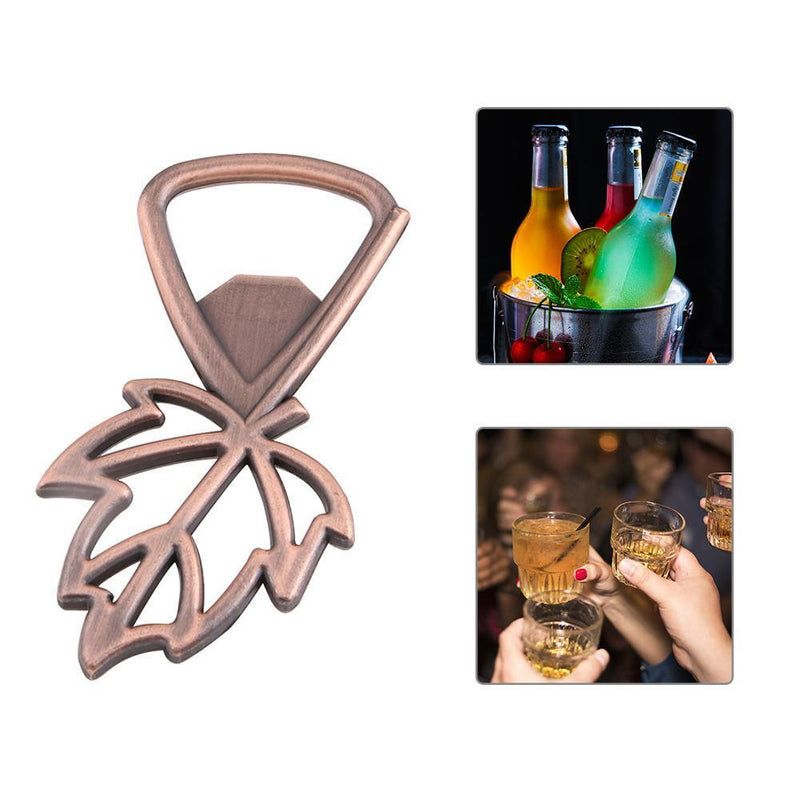 Alloy Maple Leaf Beer Bottle Opener Kitchen Bar Party Tools Wedding Gifts
