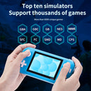 3.5 inch IPS HD Screen Handheld Game Player Retro Video Console (Blue) Newly
