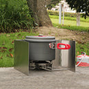 Outdoor Camping Portable Gas Cooker Stove Windshield Picnic Hiking Accessories