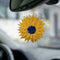 Ukrainian Flag Sunflower Car Pendant Auto Rearview Mirror Ornaments X8D0 E6B4