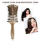 Anti-knotted Women Hair Scalp Massage Comb Plastic Straight Hair Comb Brush T