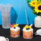 Disposible Drink Stirrers Plastic Swizzle Sticks Crystal Mixing Sticks