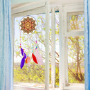 DIY Diamond Painting Acrylic Wind Chime Pendant Crafts Art Decor (Datura)