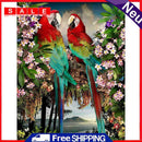 Diamond Painting Parrots Branch DIY Embroidery Mosaic Craft Needlework Decor Kit