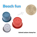 8x Stacking Cups Educational Baby Intelligence Toys Random Color (A Animal)