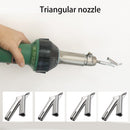 Speed Welding Nozzle Triangular Hot Gun Head Welding Tip for Vinyl (7x8mm) Newly