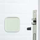 Punch Free Door Bumper Protector Self Adhesive Handle Square Pads (Green) Newly