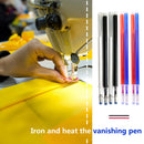8pcs/lot Hot Erasable Gel Pen 0.5mm 4 Color Refill Ink Stationery Office Writing