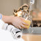 Sink Faucet Sprayer Attachment Movable Anti-Splash Kitchen Tap Head (C)