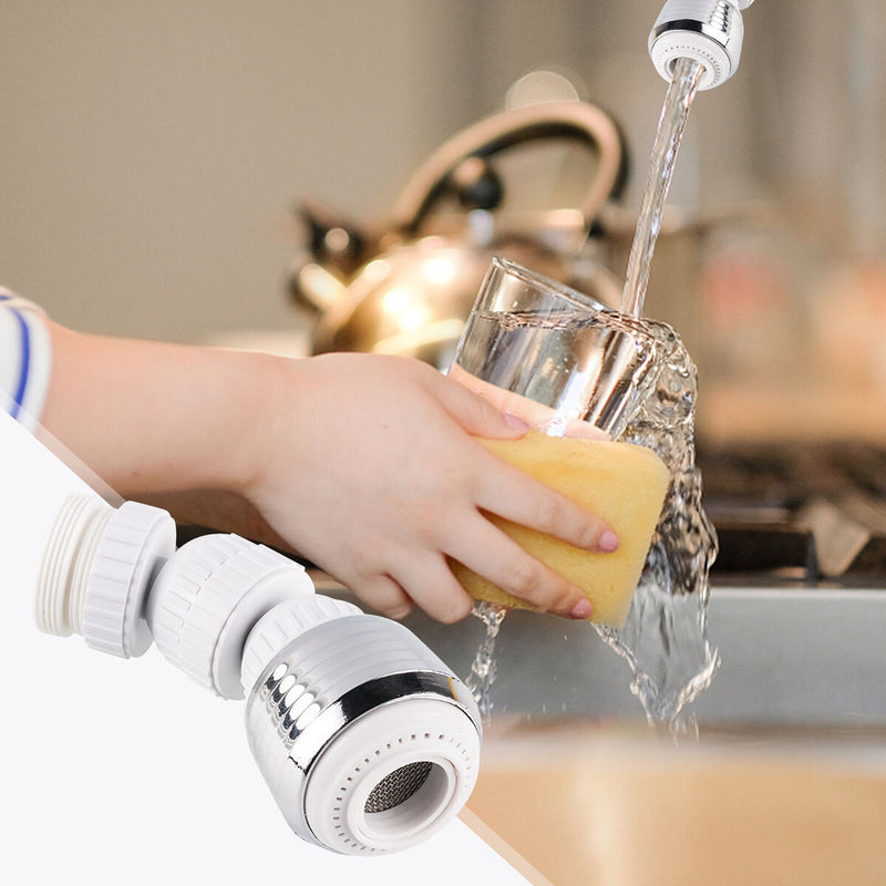 Sink Faucet Sprayer Attachment Movable Anti-Splash Kitchen Tap Head (C)