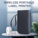 Mini Thermal Label Printer Handheld Bluetooth-Compatible Printer (Black) Newly