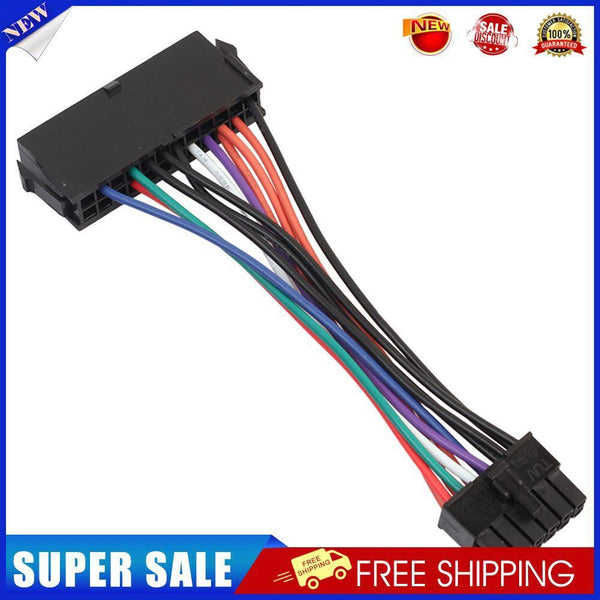 15cm ATX 24 Pin to 12 Pin Motherboard Power Cable Adapter for Acer Q87H3-AM