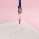 Glass Fountain Pen Water Crystal Fountain Pen Boxed Stationery Set Ink Pen G9J5