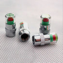 Visiable Warning Sensor Indicator Air Pressure Valve Stem Caps Tire Gauge