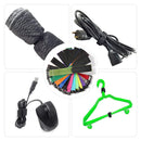 Fishing Rod Tie Holder Strap Band Bicycle Pump Cable Fastener Belt (5pcs) Newly