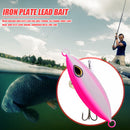Fishing Jigging Lure Spoon 40g Metal Slow Jig Artificial Hard Bait Lead Tackle