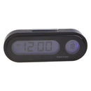 2 In 1 Digital LCD LED Car Electronic Time Clock Thermometer With N, K2N1