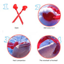 Love Shaped Snowball Maker Clip Kids Winter Snow Sand Mold Random (Red) Newly