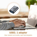 USB Gen 2 Charging Data Transfer Adapter (USB 3.1 Female to Type C Female)