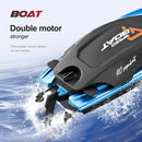 #A Waterproof 25km/h 2.4GHz 4-Channel Remote Control High-Speed Rechargeable Boa