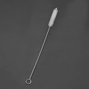 Reusable Drinking Straws Cleaner Brush Set Stainless Steel Metal Straws(1) Newly