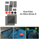 Game Console Dustproof Dust Cover for Xbox Series X (2 Set+4Thumbstick Cap)