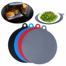 Tray Round Soft Non-Stick Table Mate Cooking Tool Microwave Mat Silicone Pad