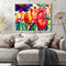 Colorful Flower Oil Paint By Numbers Kit DIY Acrylic Painting Frameless Drawi