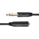 6.35mm Audio Extension Cable 1/4 Male to Female TRS Cable for Mixer Sound C