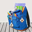 Sublimation Blank Keychain MDF Material Key Rings Present Blank Key chain