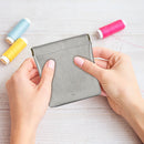 Women Wallets Leather Napkin Tampon Bag Mini Coin Purses Travel Cosmetic Bags