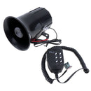 Van Truck 12V 100W 6 Sounds Speaker Emergency Sound Amplifier for Motorcycles