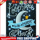Diamond Painting 5D DIY Love You Full Round Drill Rhinestone Picture Kit