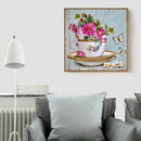 5D DIY Diamond Embroidery Painting Flowers Full Drill Mosaic Cross Stitch
