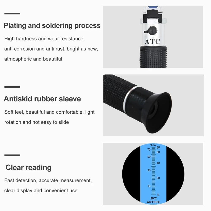 Hand-held For fishery Salinity 0-10% Salinity Refractometer Tester Salt meter
