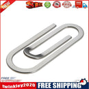 Stainless Steel Metal Money Clips Paper Clip Holder Folder