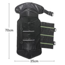 Wrap Leg Warmers Riding Kneepad Winter Knee Brace Keep Warm Fleece Thickening