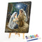 DIY Paint By Number Kit Frameless Religious Jesus Handpainted Canvas Art Decor