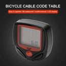 Waterproof Bicycle LCD Display Digital Computer MTB Bike Cycling Odometer Newly