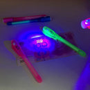 Purple Waterproof Drawing 2 In 1 Invisible Ink Pen Painting Marker UV Light