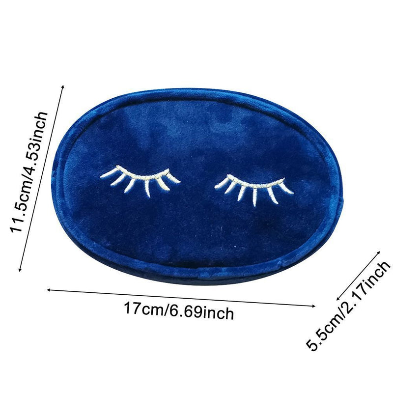 Embroidered Velvet Cosmetic Bag Makeup Pouch Finishing Bag Storage Case