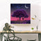 5D DIY Diamond Painting Tree Girl Full Round Drill Cross Stitch Home Decoration