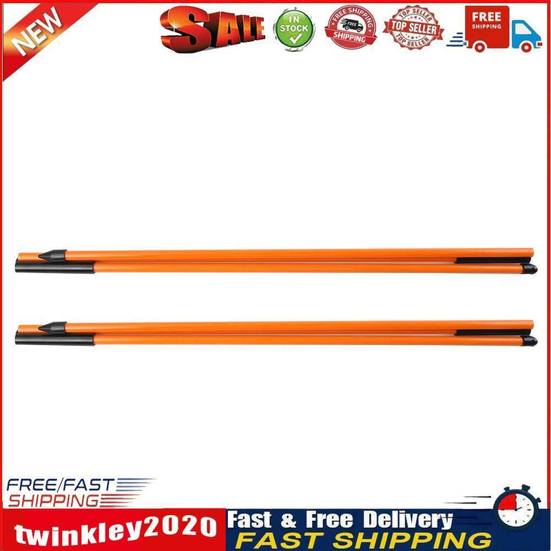 2pcs Golf Alignment Sticks 3 Sections Golf Putting Position Training Tool Newly