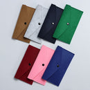 Buckle Pouch Purse Long Felt Coin Wallet Phone Bag Clutch Bag Felt Bag